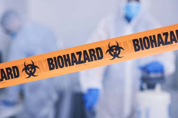 Professional Biohazard Cleanup technician working in Rochester, MN